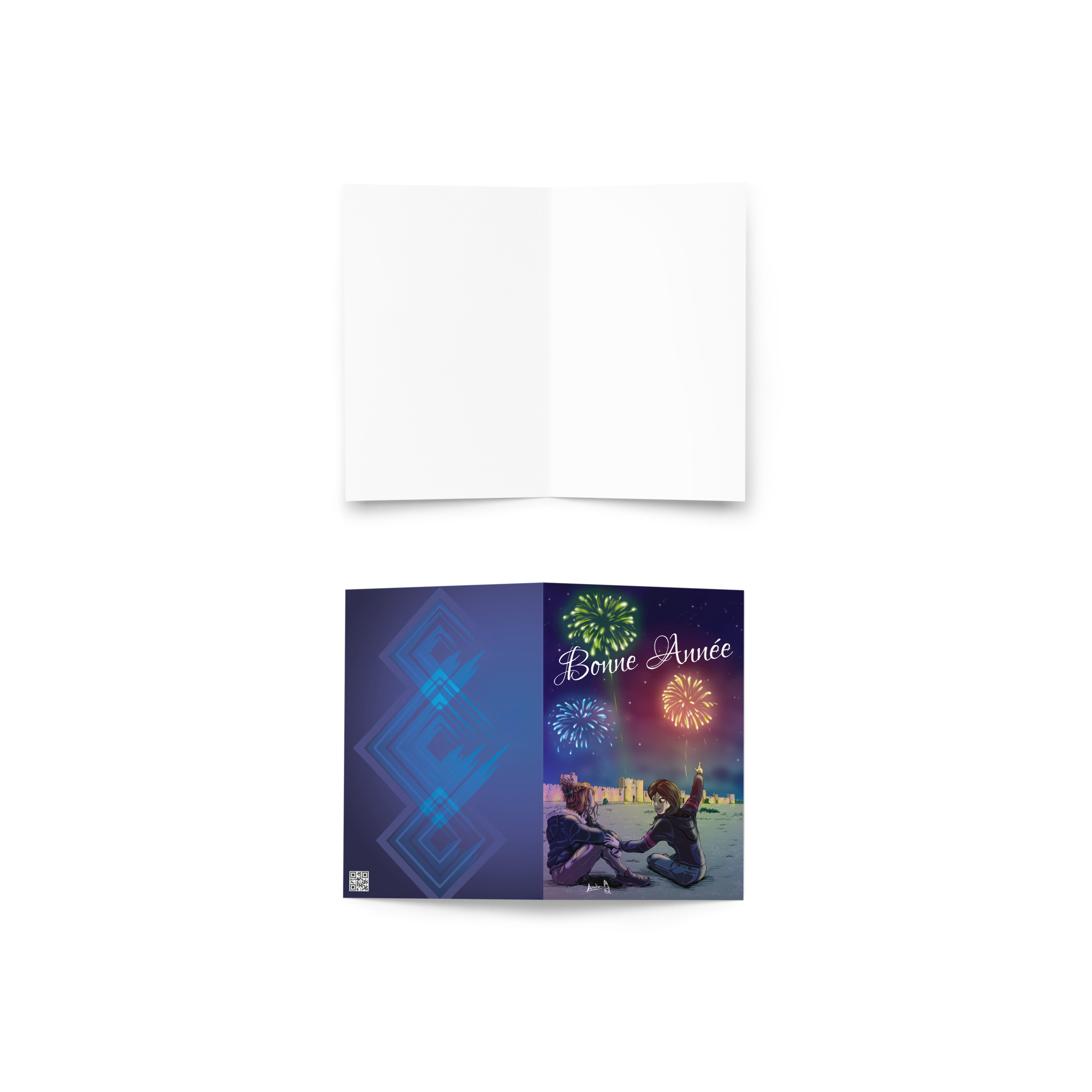 Carte de vœux - Bonne Année 02 – Image 2