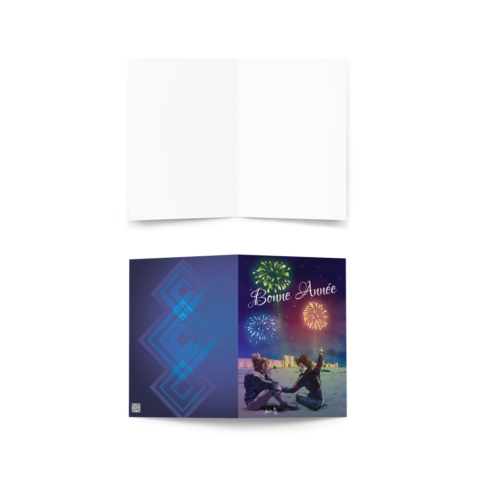 Carte de vœux - Bonne Année 02 – Image 3