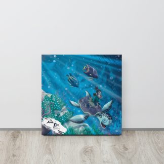 Toile imprimée - Urashima Tarou plonge