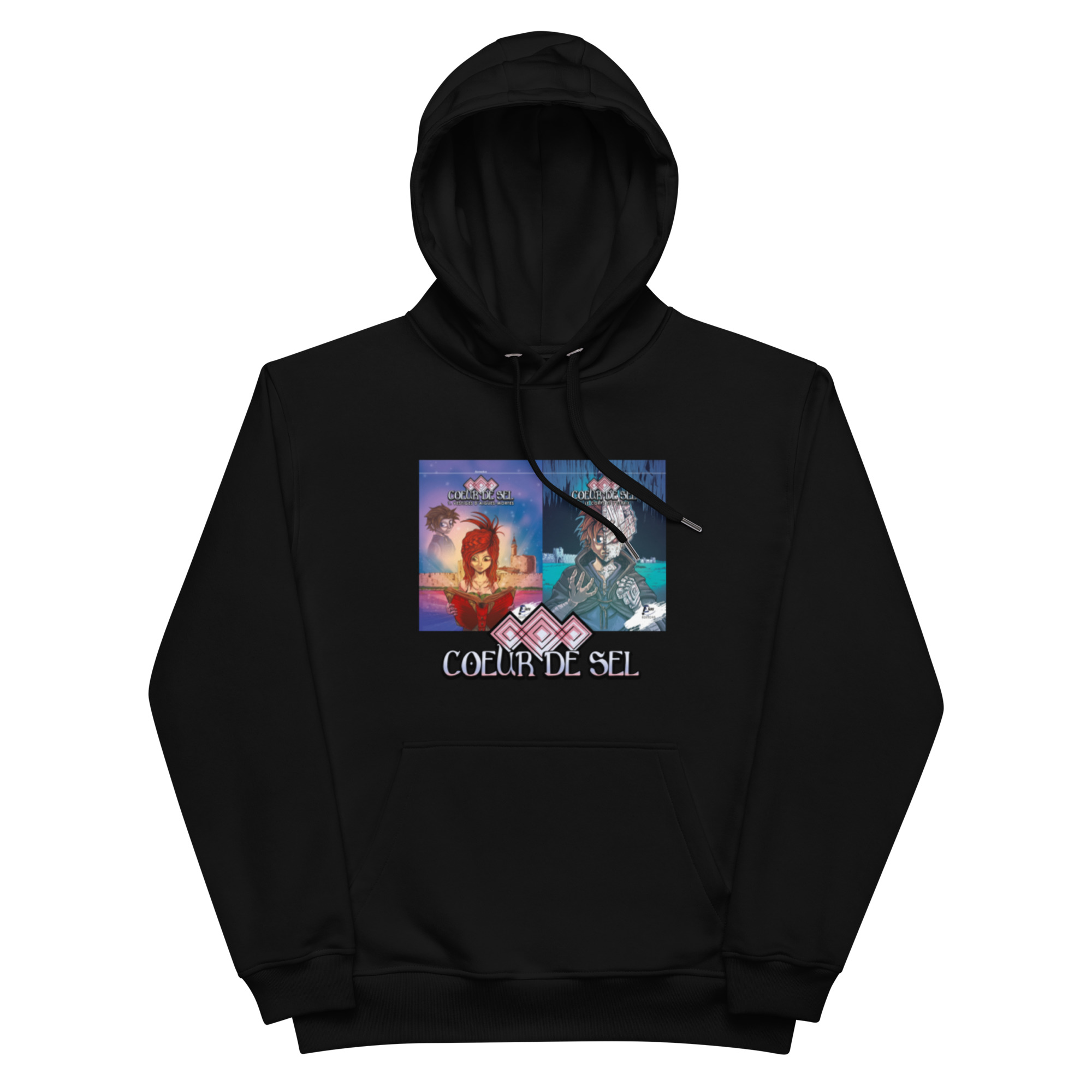 Sweat à capuche premium Coeur de Sel - Couv T1 et T2 – Image 2