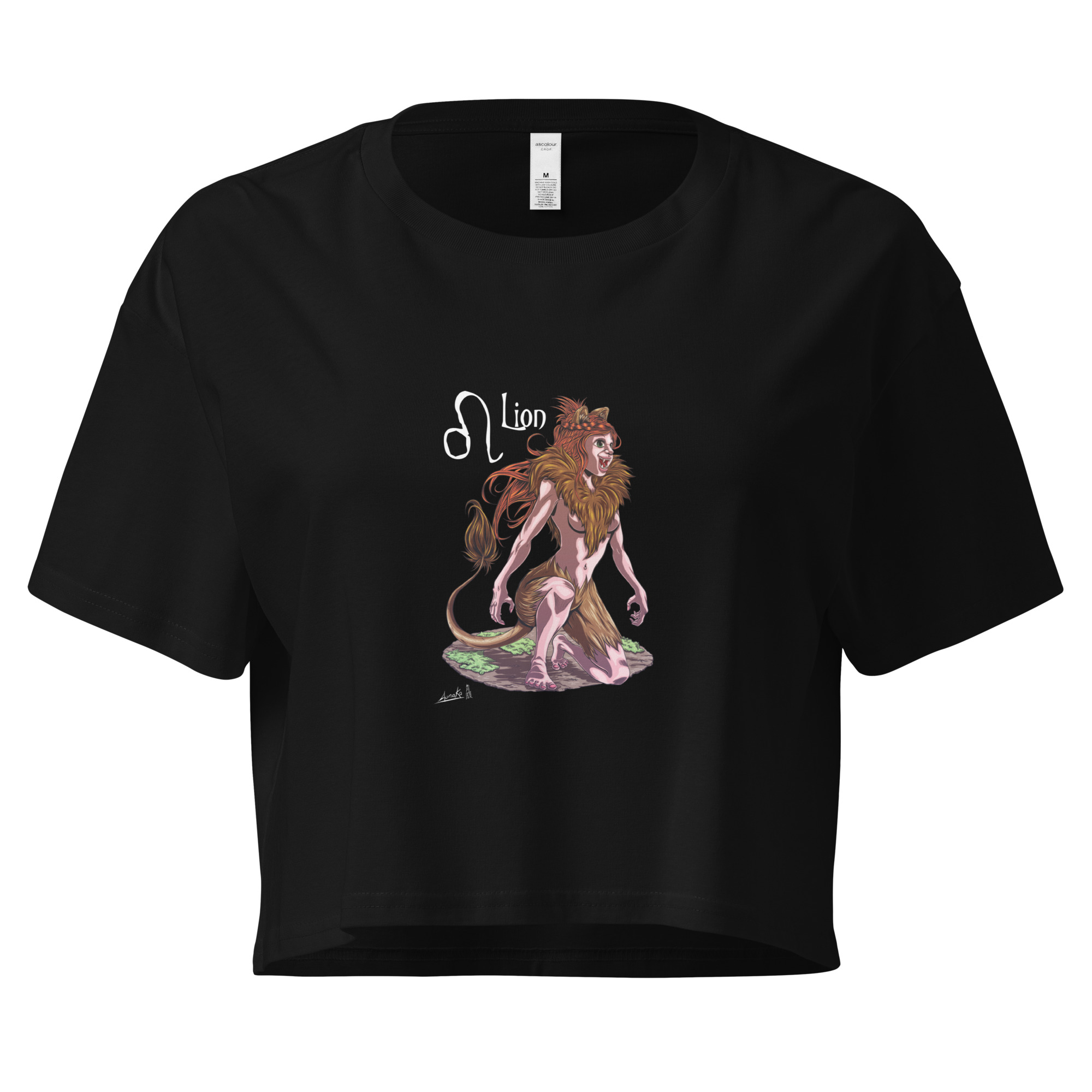 Crop top pour femme - Coeur de Sel - Lion