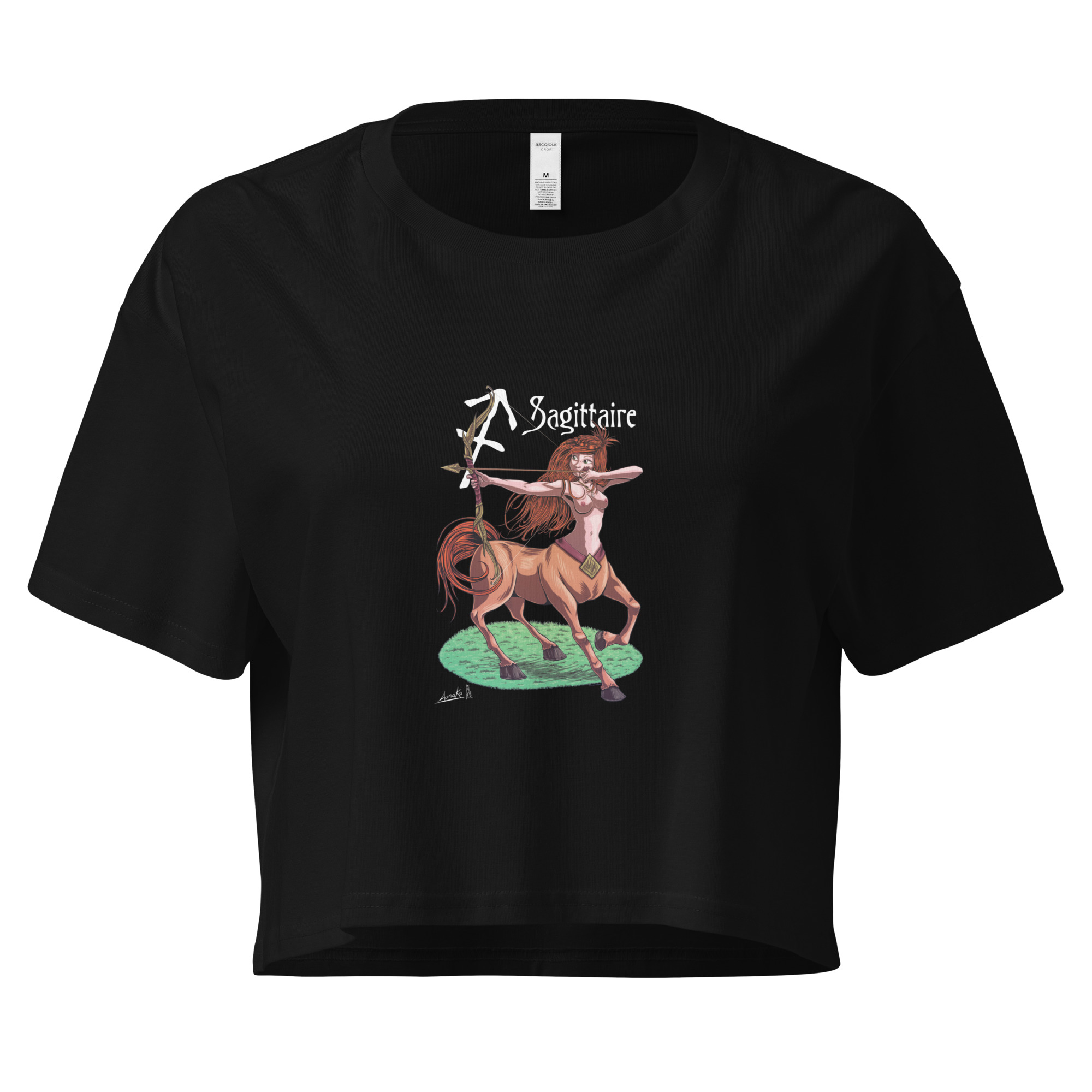 Crop top pour femme - Coeur de Sel - Sagittaire