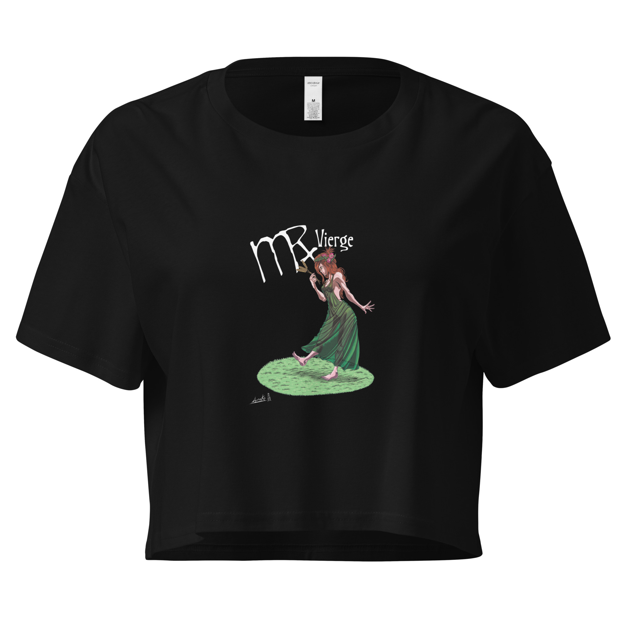 Crop top pour femme - Coeur de Sel - Vierge