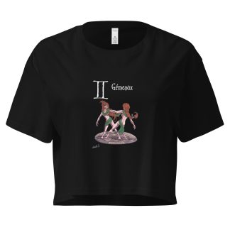 Crop top pour femme - Coeur de Sel - Gémeaux