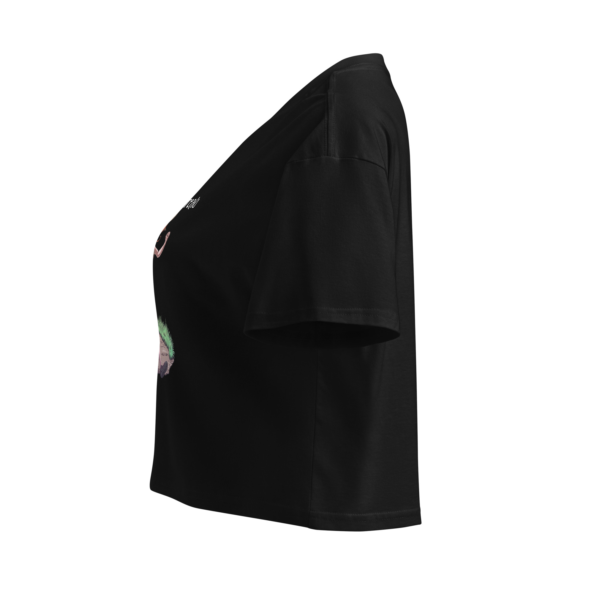 Crop top pour femme - Coeur de Sel - Taureau – Image 3