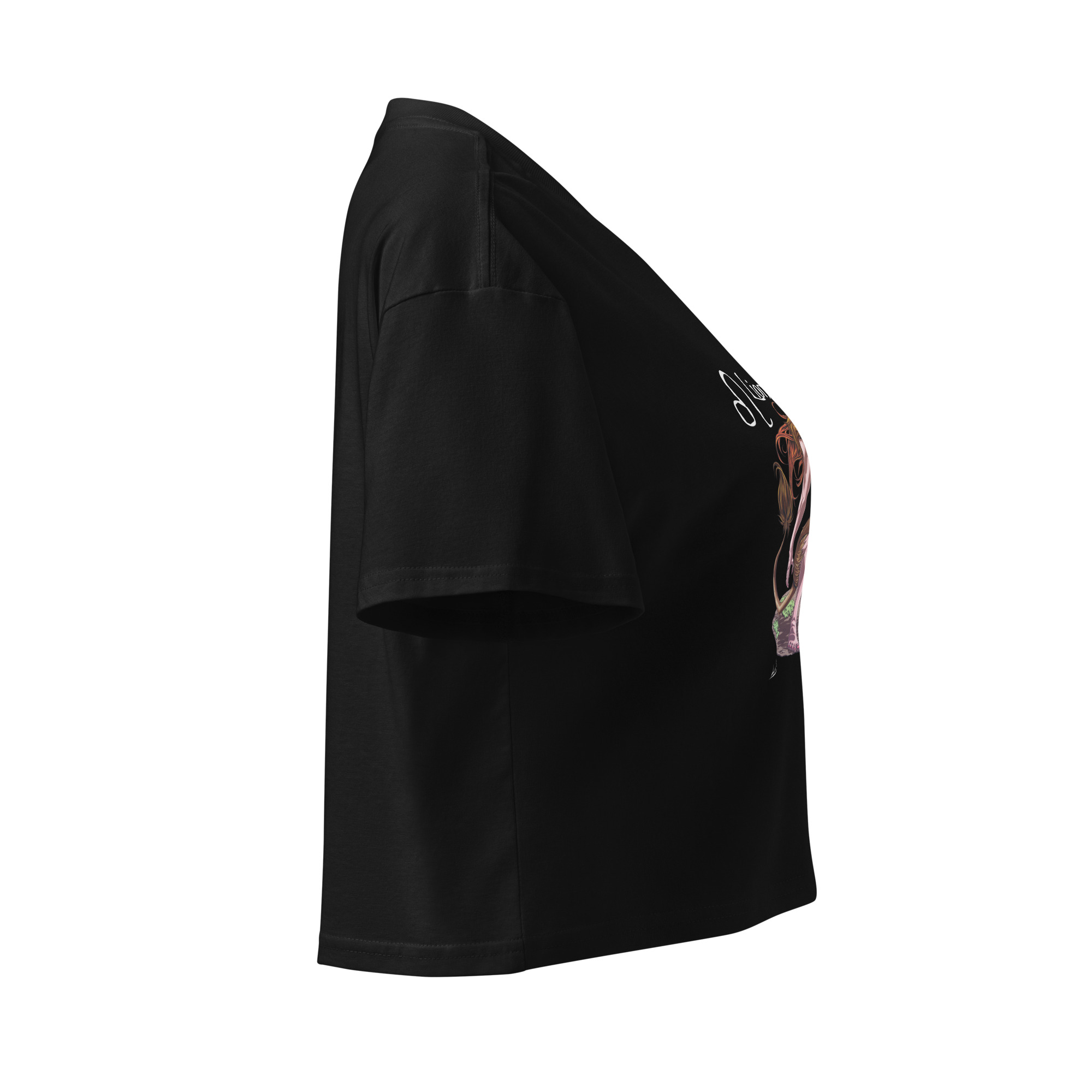 Crop top pour femme - Coeur de Sel - Lion – Image 4