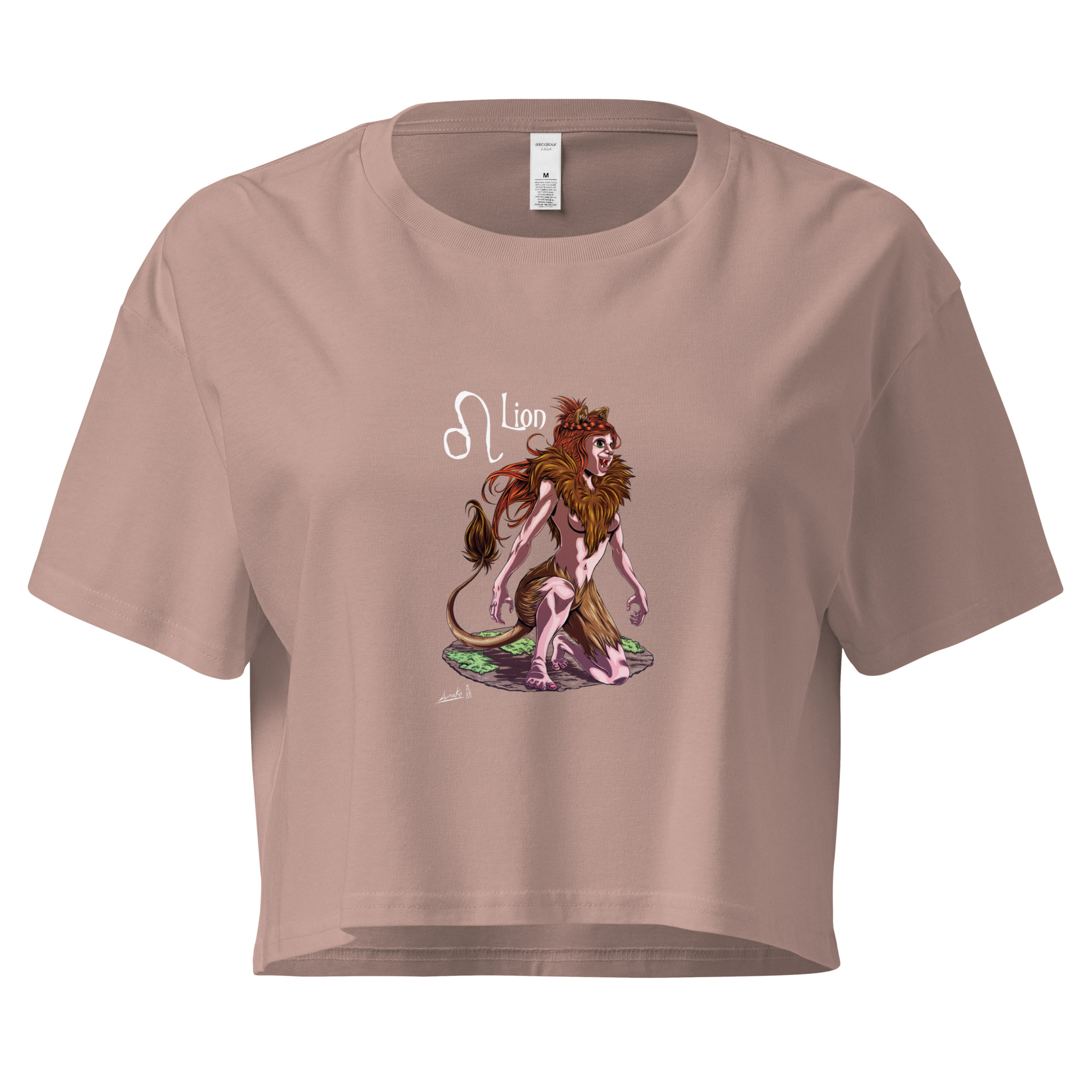 Crop top pour femme - Coeur de Sel - Lion – Image 9