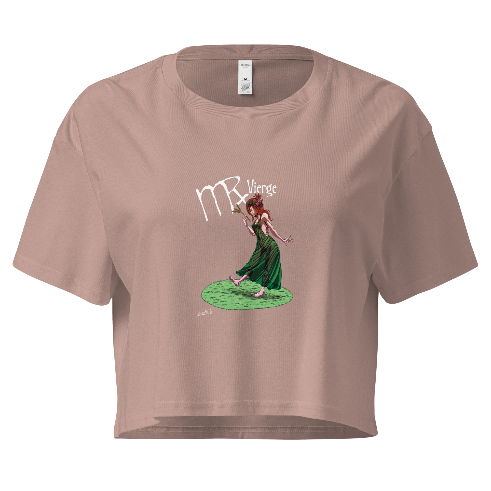 Crop top pour femme - Coeur de Sel - Vierge – Image 9