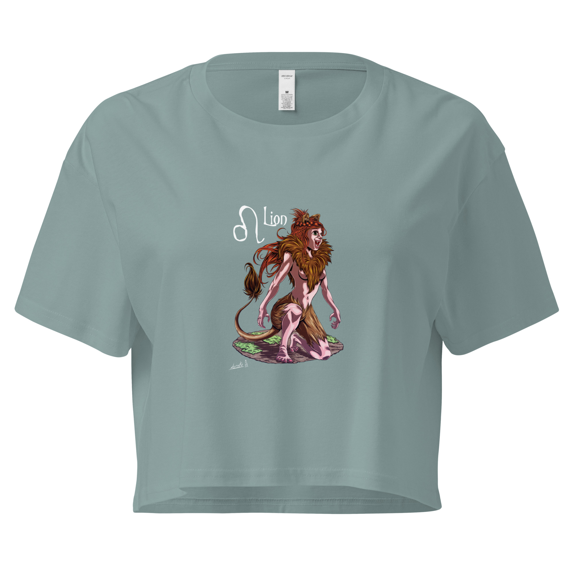 Crop top pour femme - Coeur de Sel - Lion – Image 5