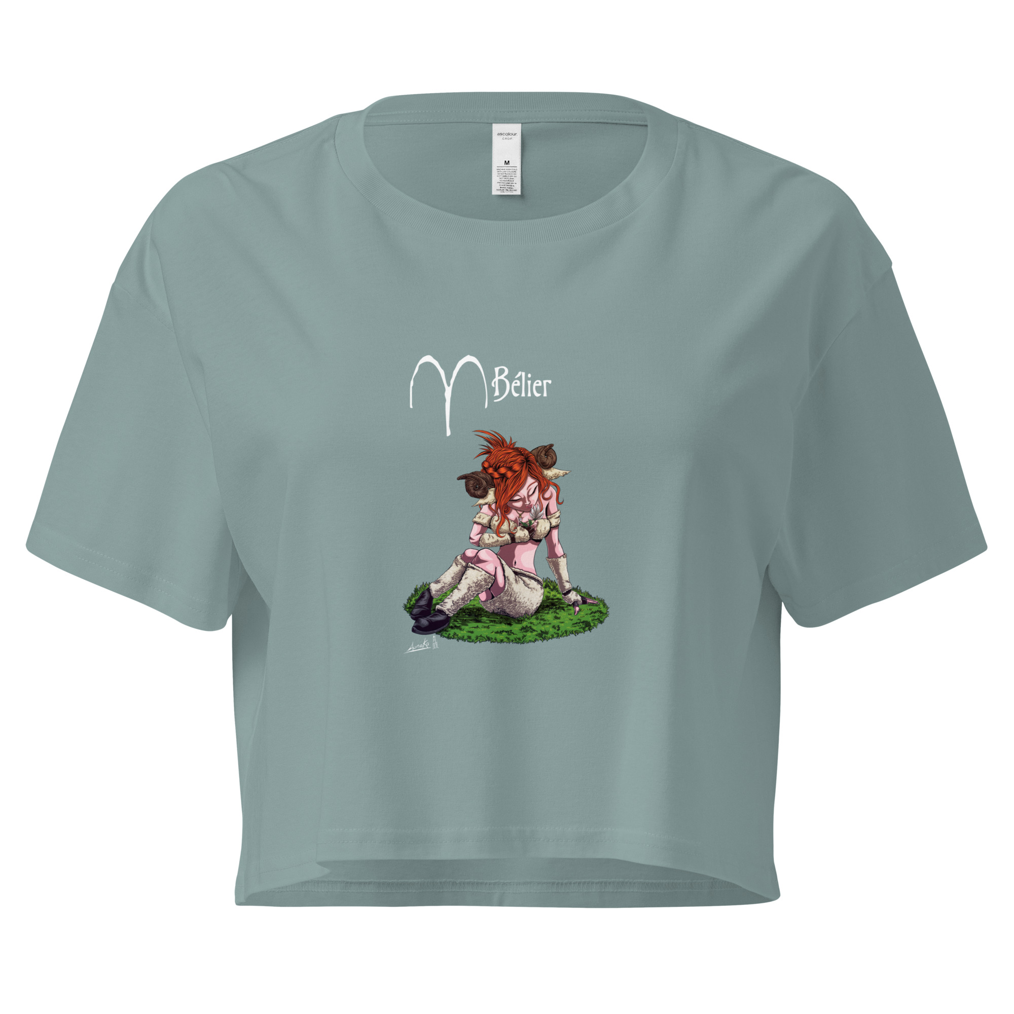 Crop top pour femme - Coeur de Sel - Bélier – Image 5