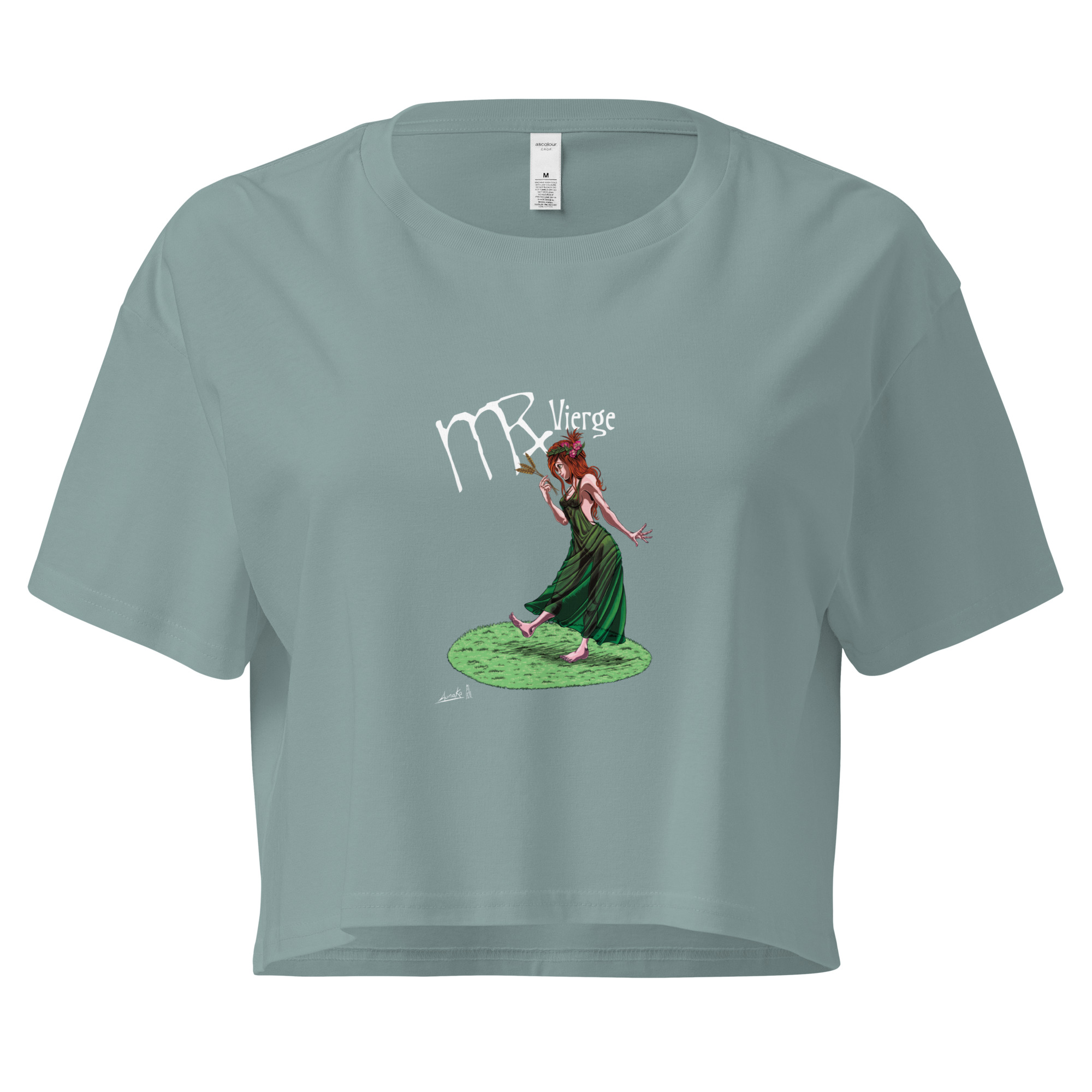 Crop top pour femme - Coeur de Sel - Vierge – Image 5