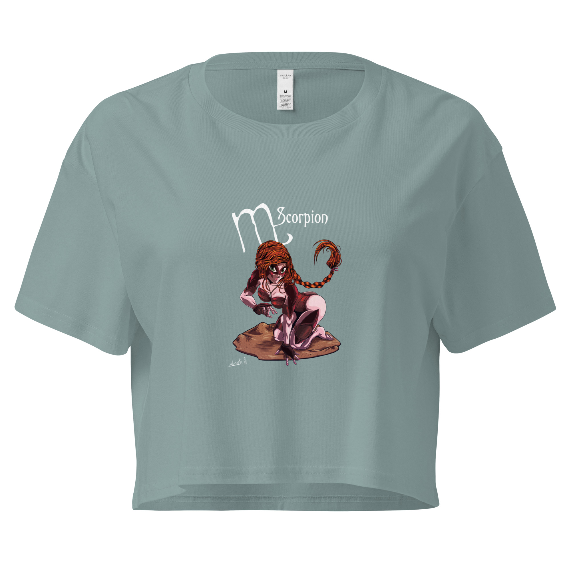 Crop top pour femme - Coeur de Sel - Scorpion – Image 5